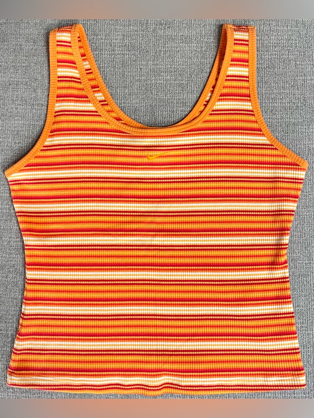 Nike Ribbed Striped Tank Top
